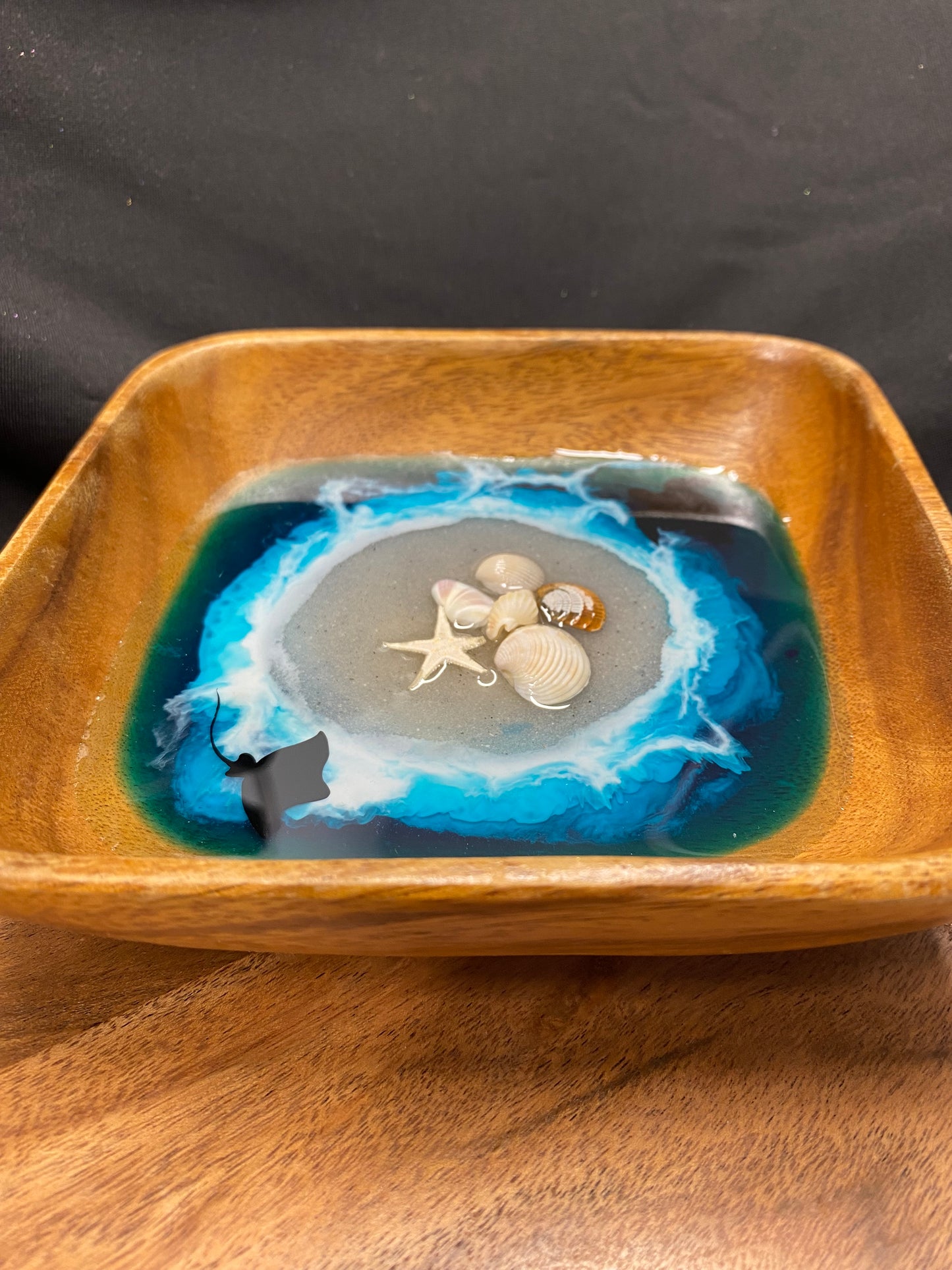 Ocean Stingray Trinket Bowl