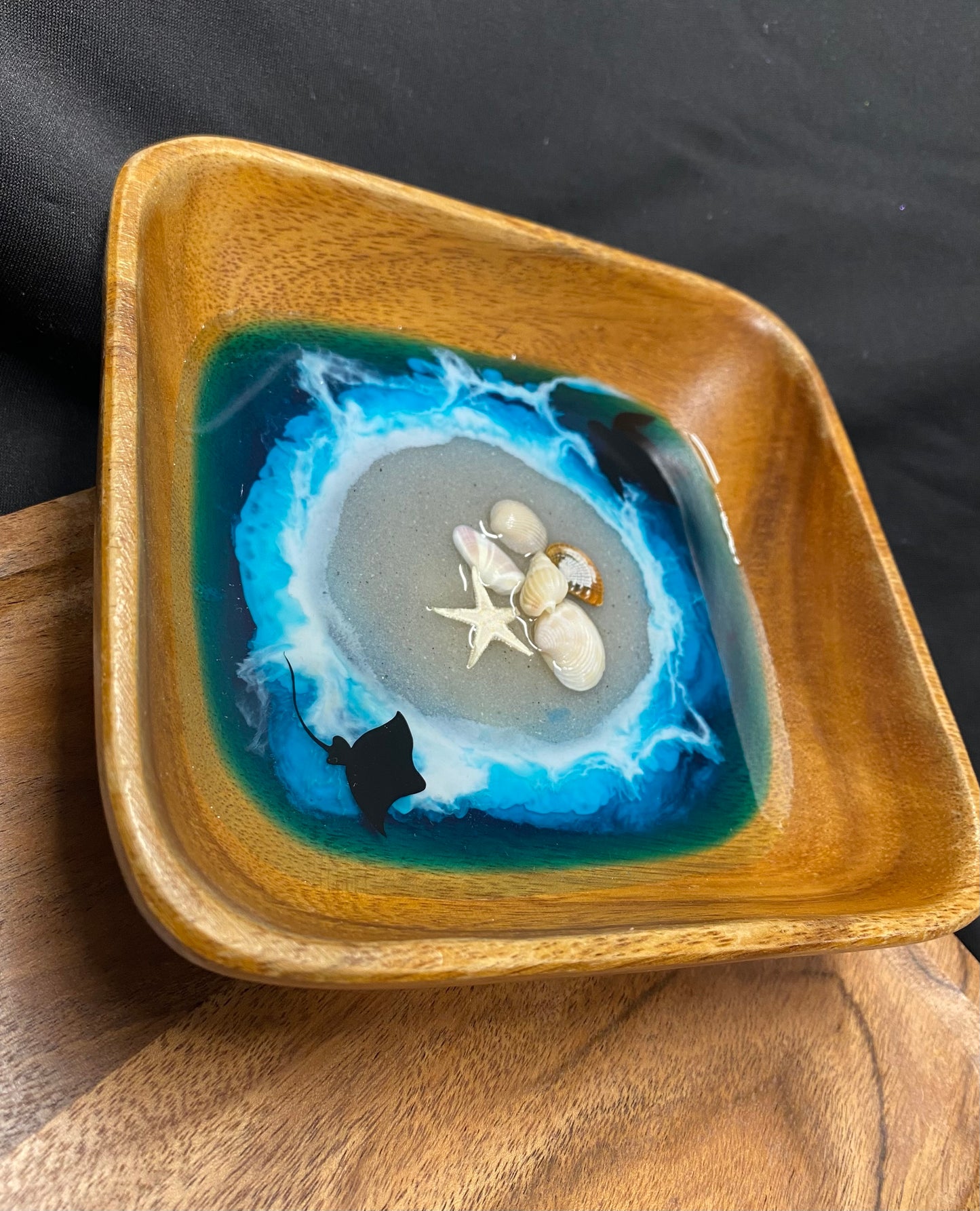 Ocean Stingray Trinket Bowl