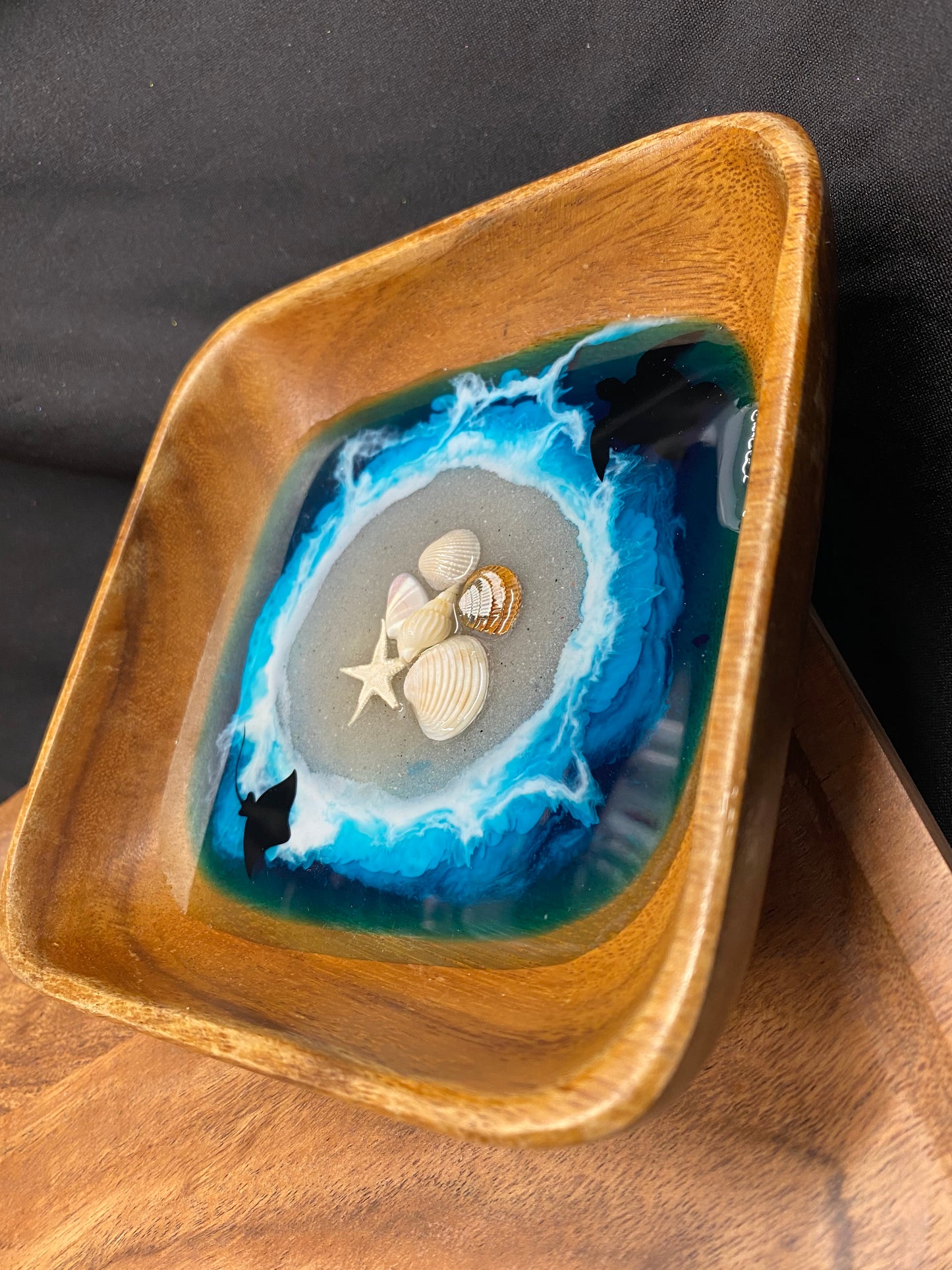 Ocean Stingray Trinket Bowl
