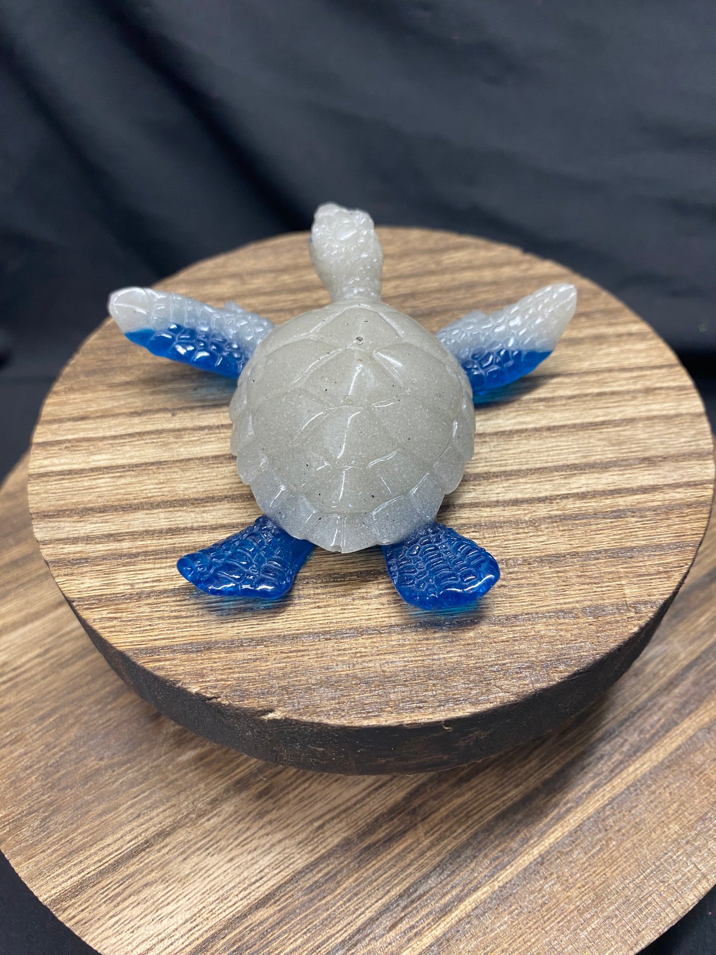 Sandy Sea Turtle Figurine