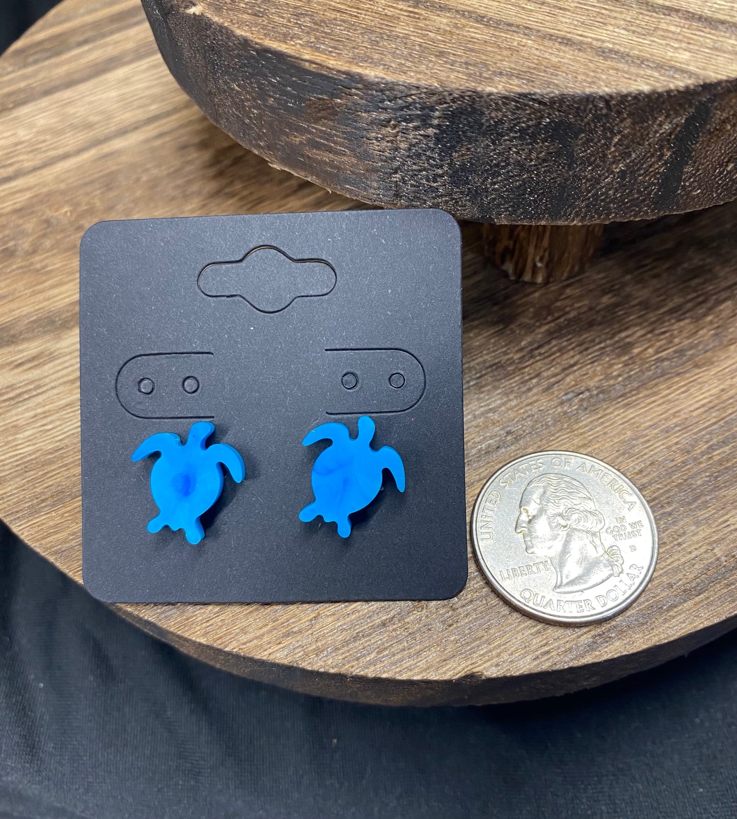 Sea Turtle Stud Earrings