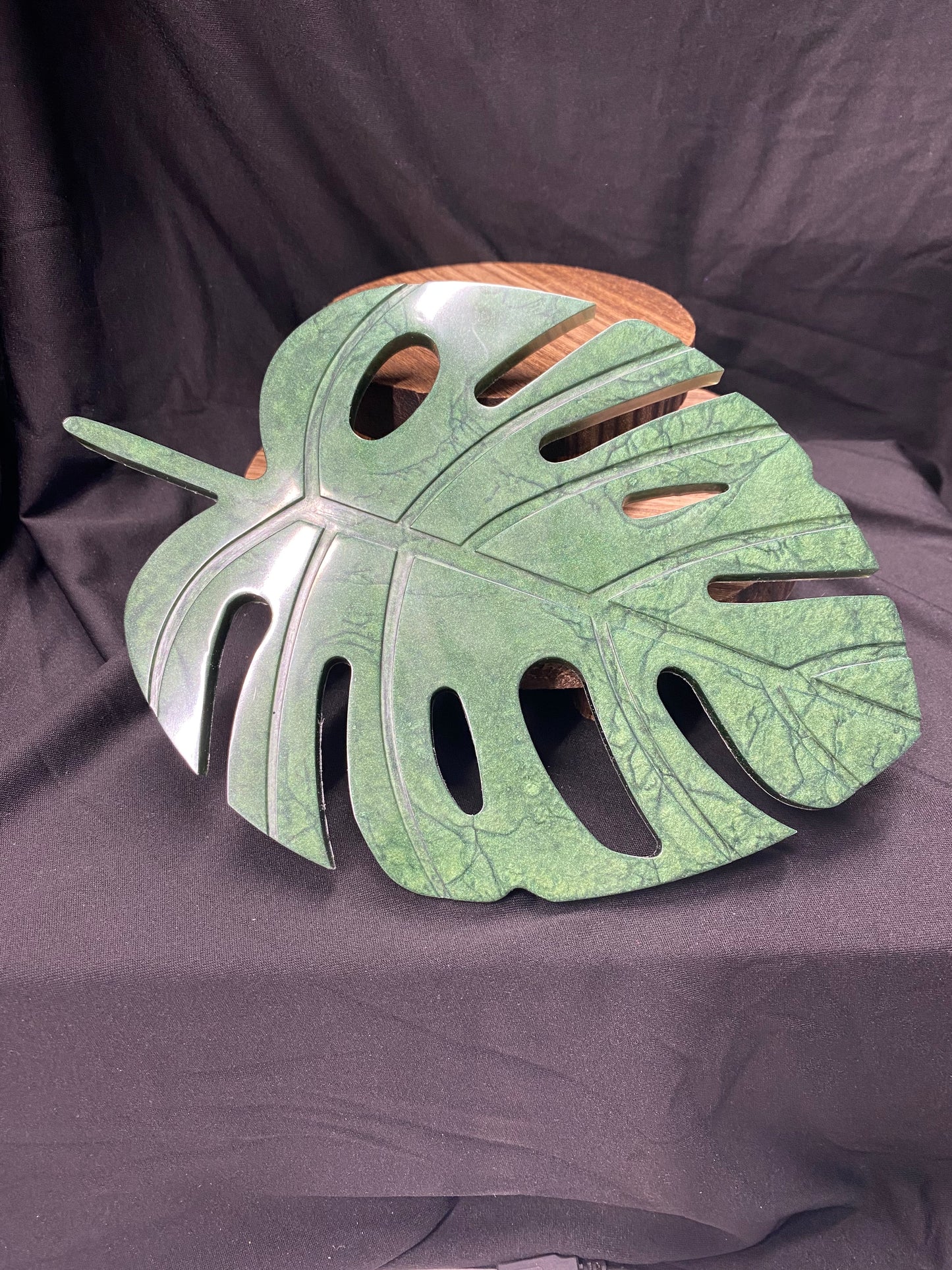 Green Monstera Leaf