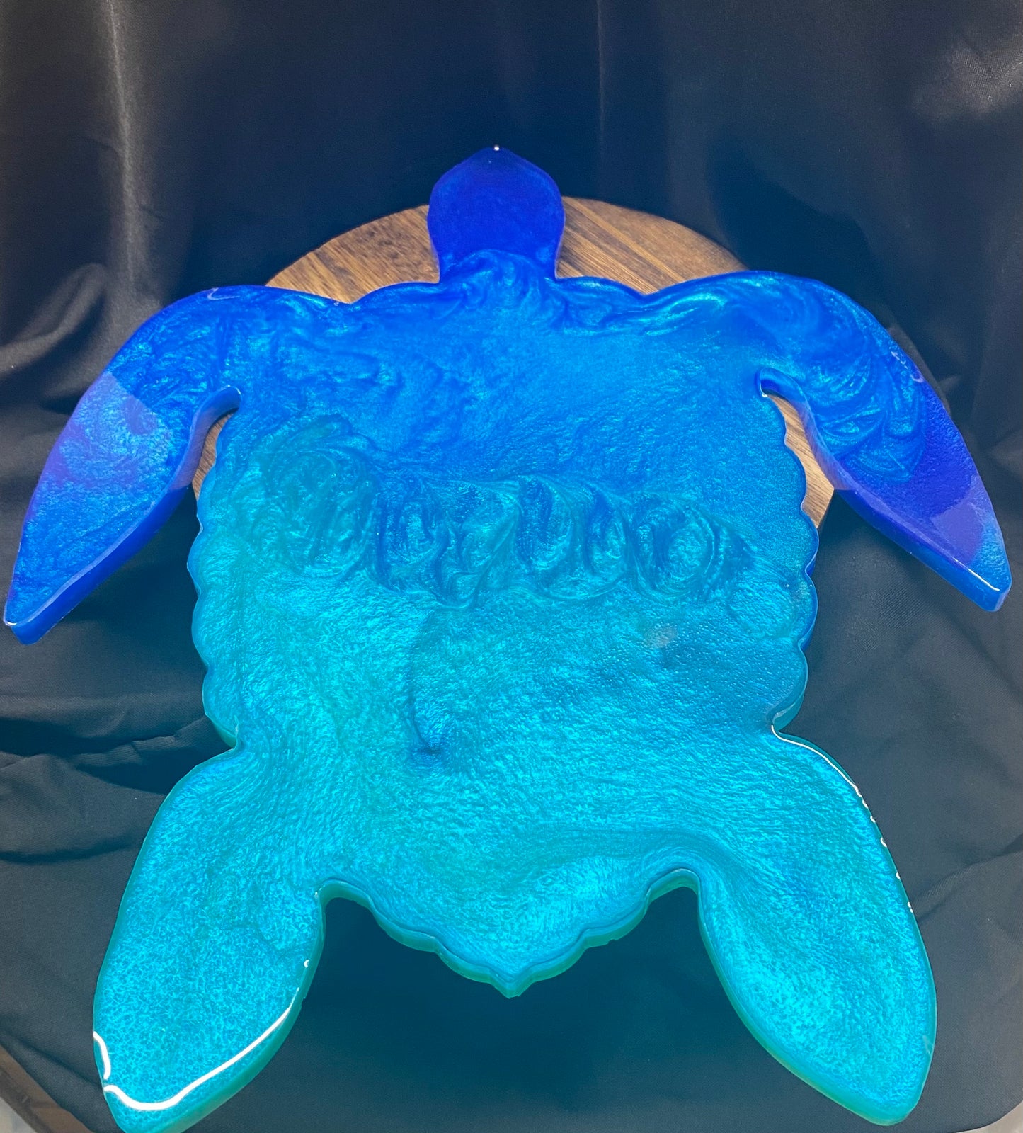 Blue Ocean Sea Turtle