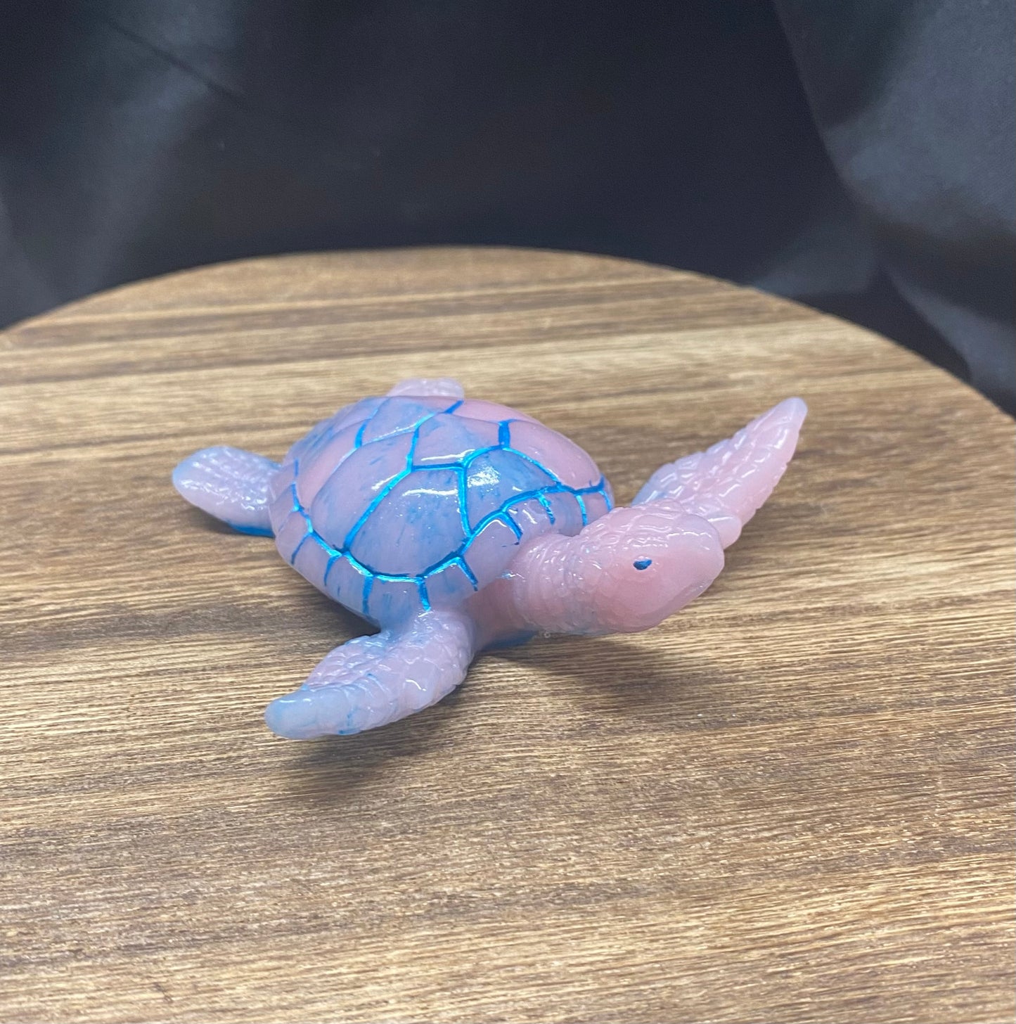Pink Sea Turtle Figurine