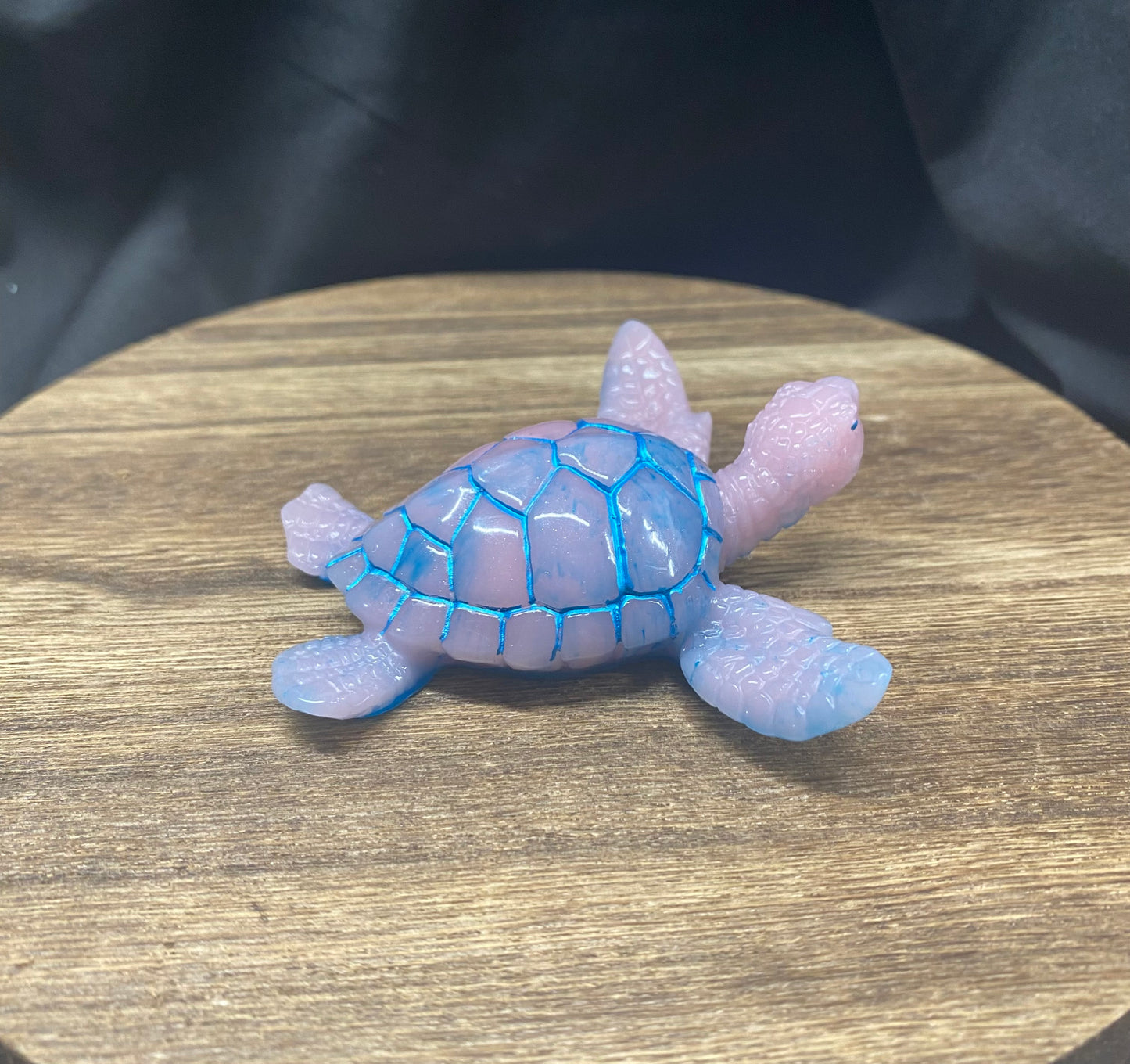 Pink Sea Turtle Figurine