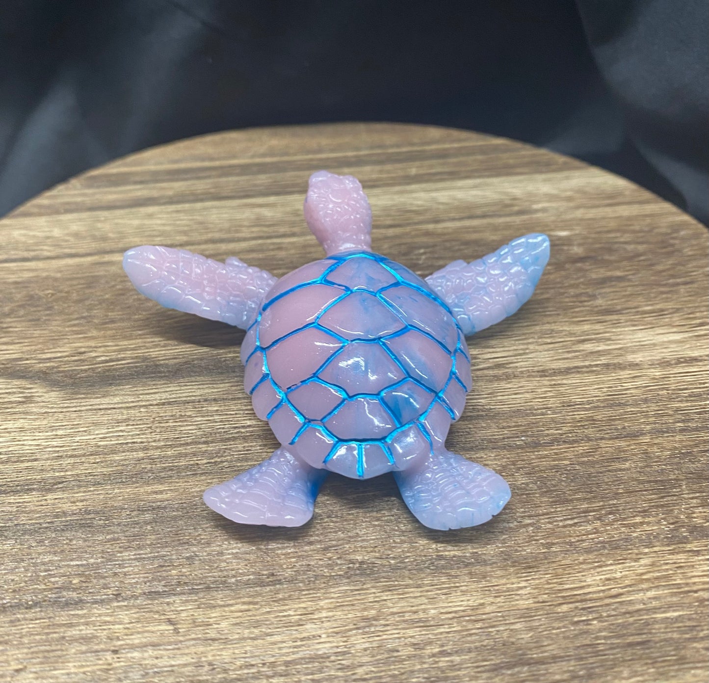 Pink Sea Turtle Figurine