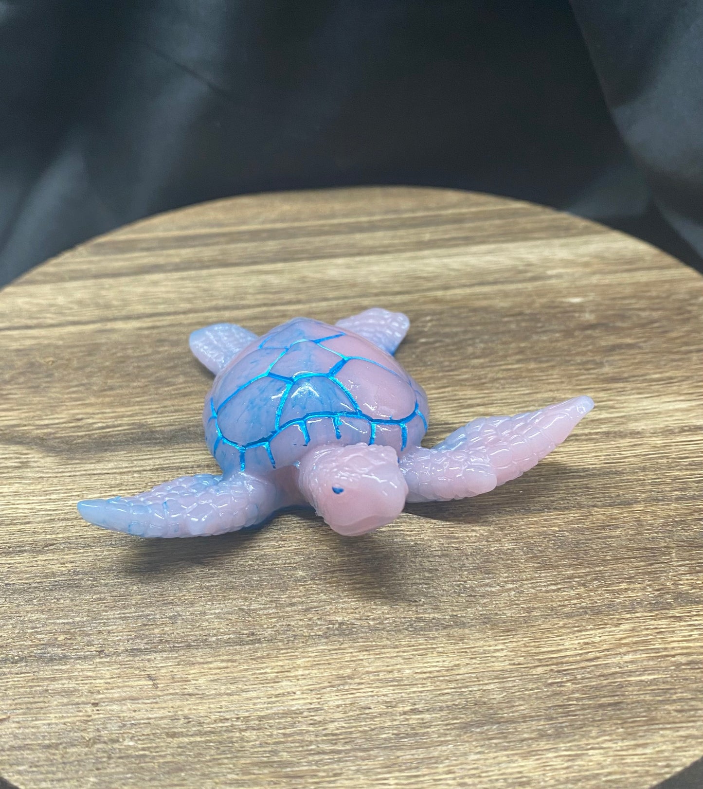 Pink Sea Turtle Figurine