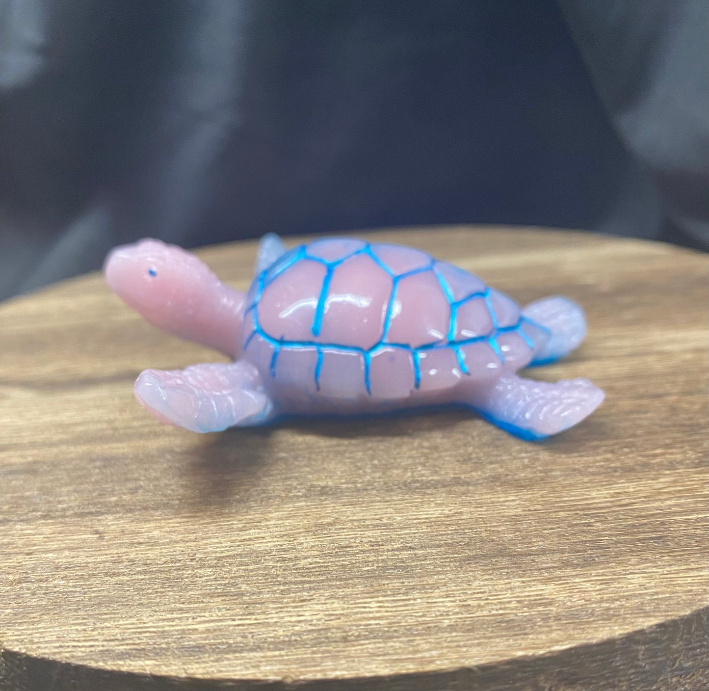 Pink Sea Turtle Figurine