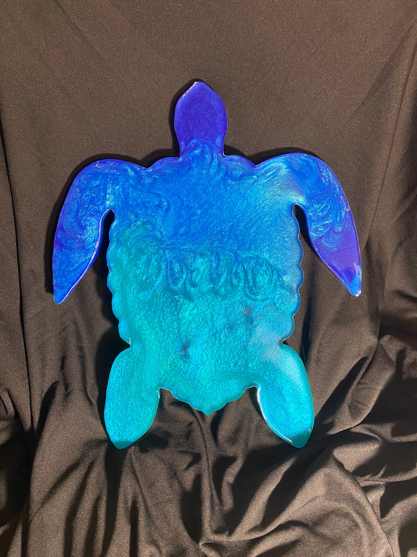 Blue Ocean Sea Turtle