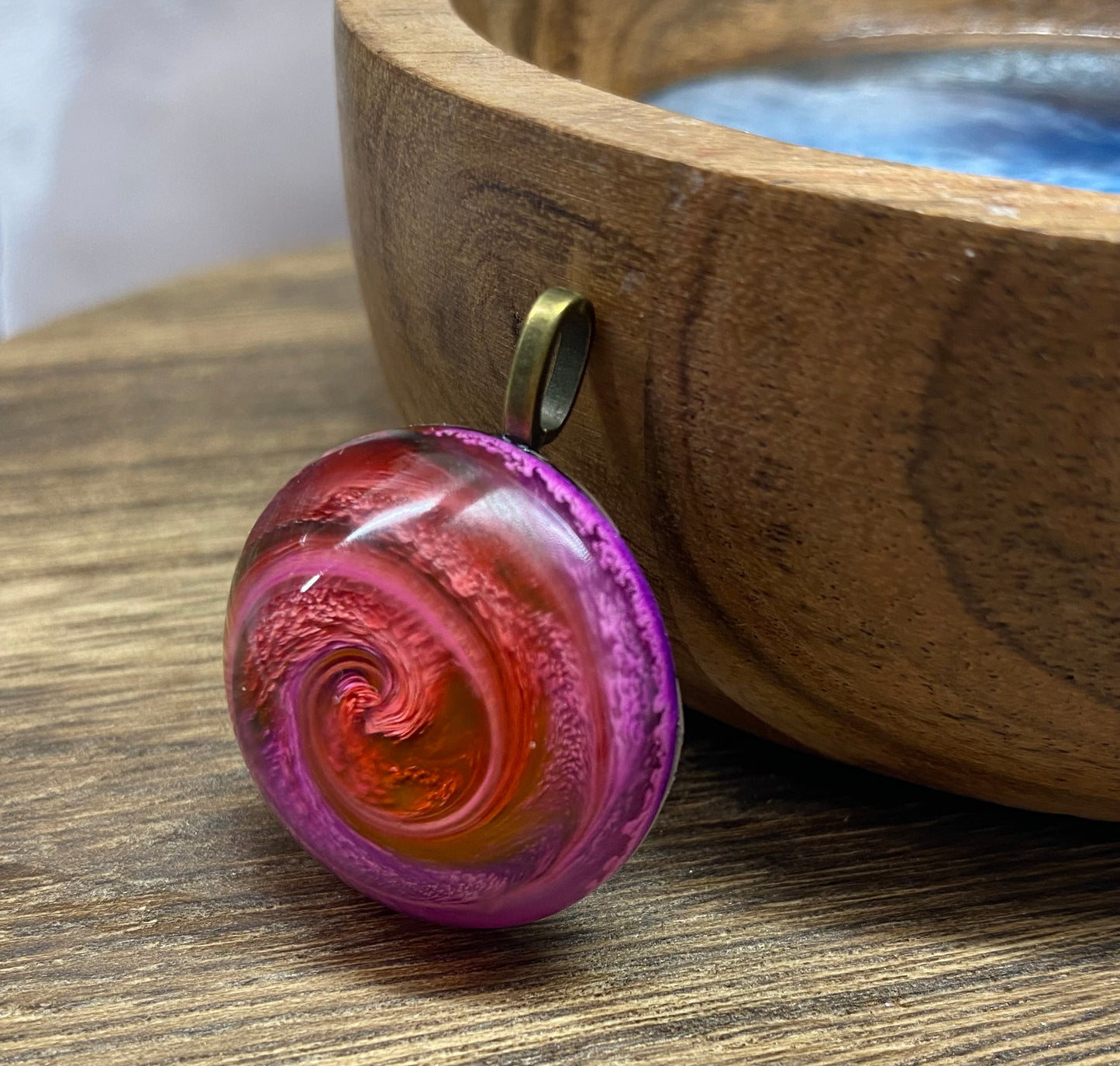 Petri Art Round Pendant