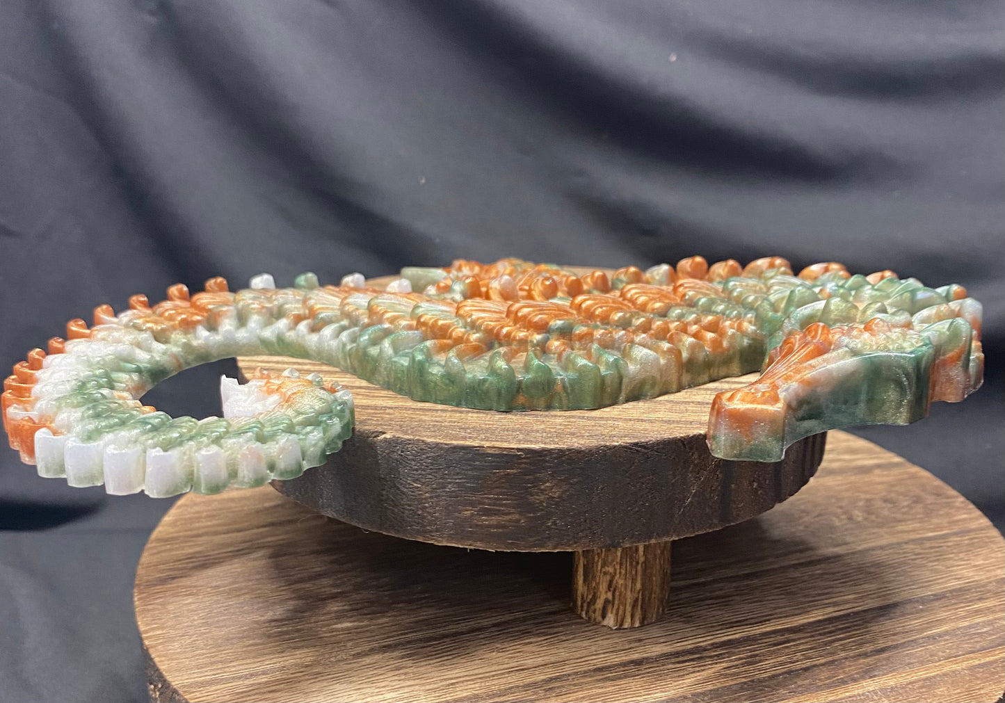 Seahorse Resin Decor Piece