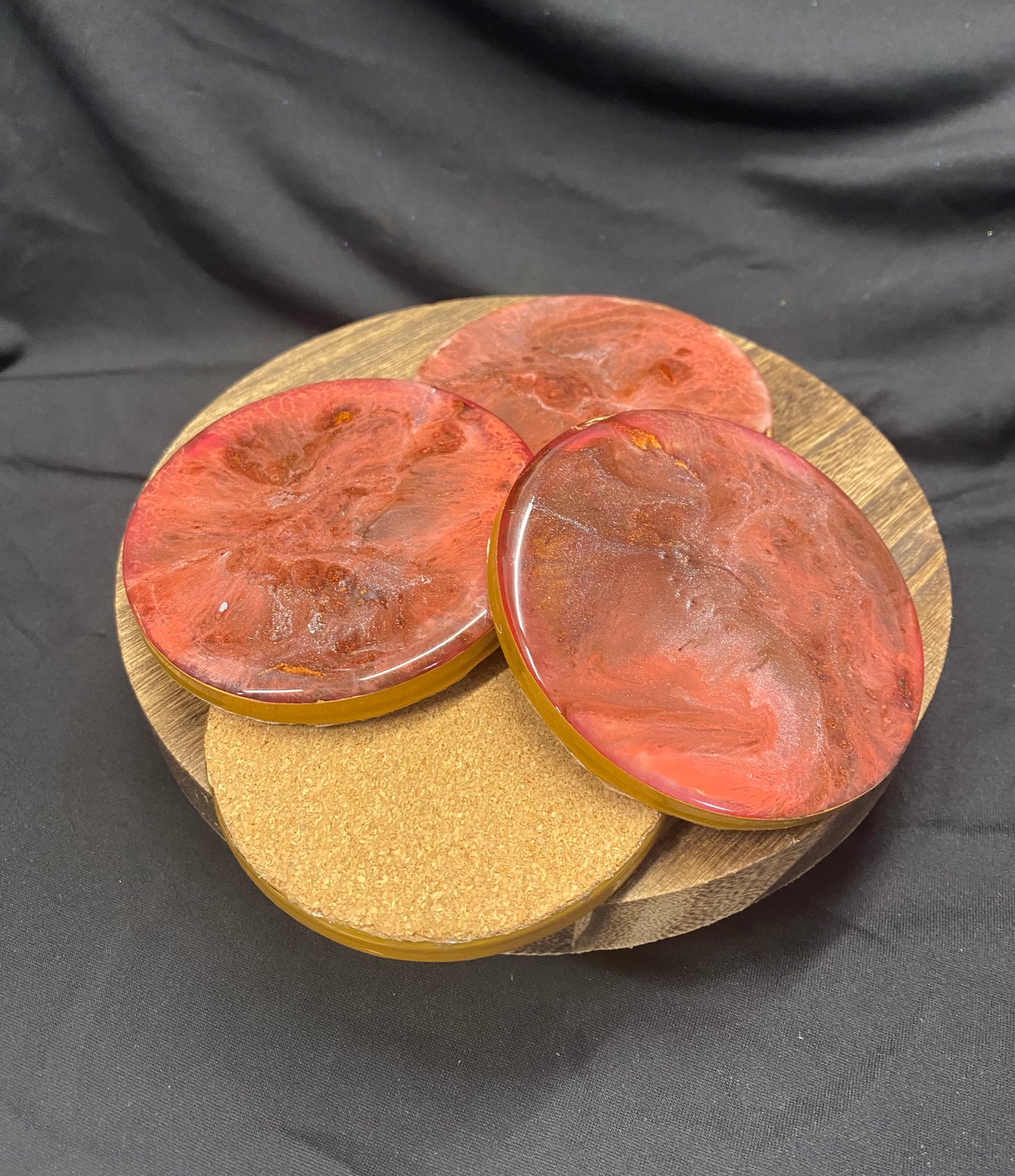 Resin Coaster Set