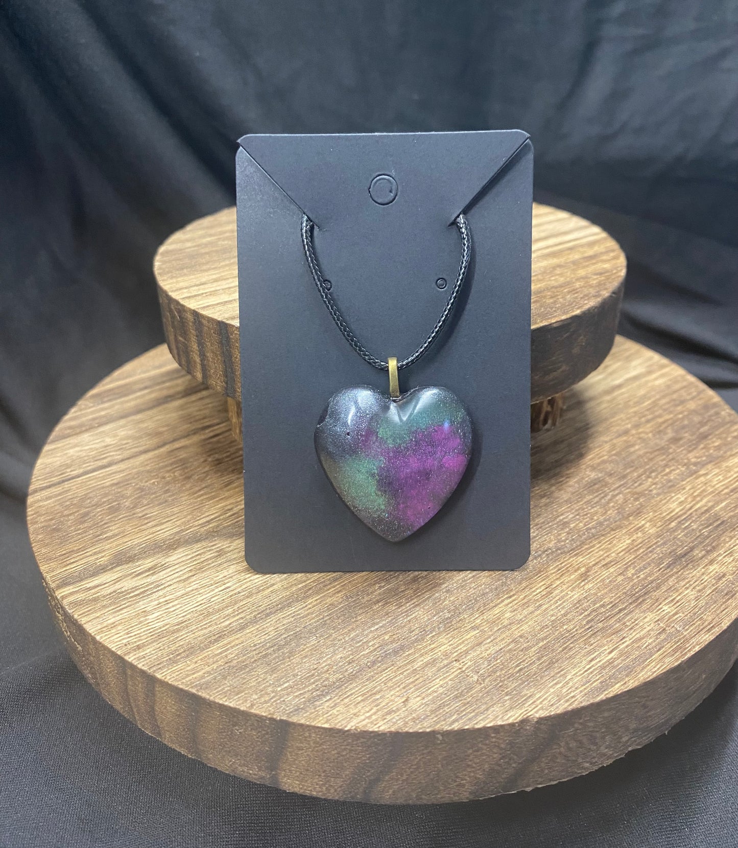 Color Shifting Heart Pendant