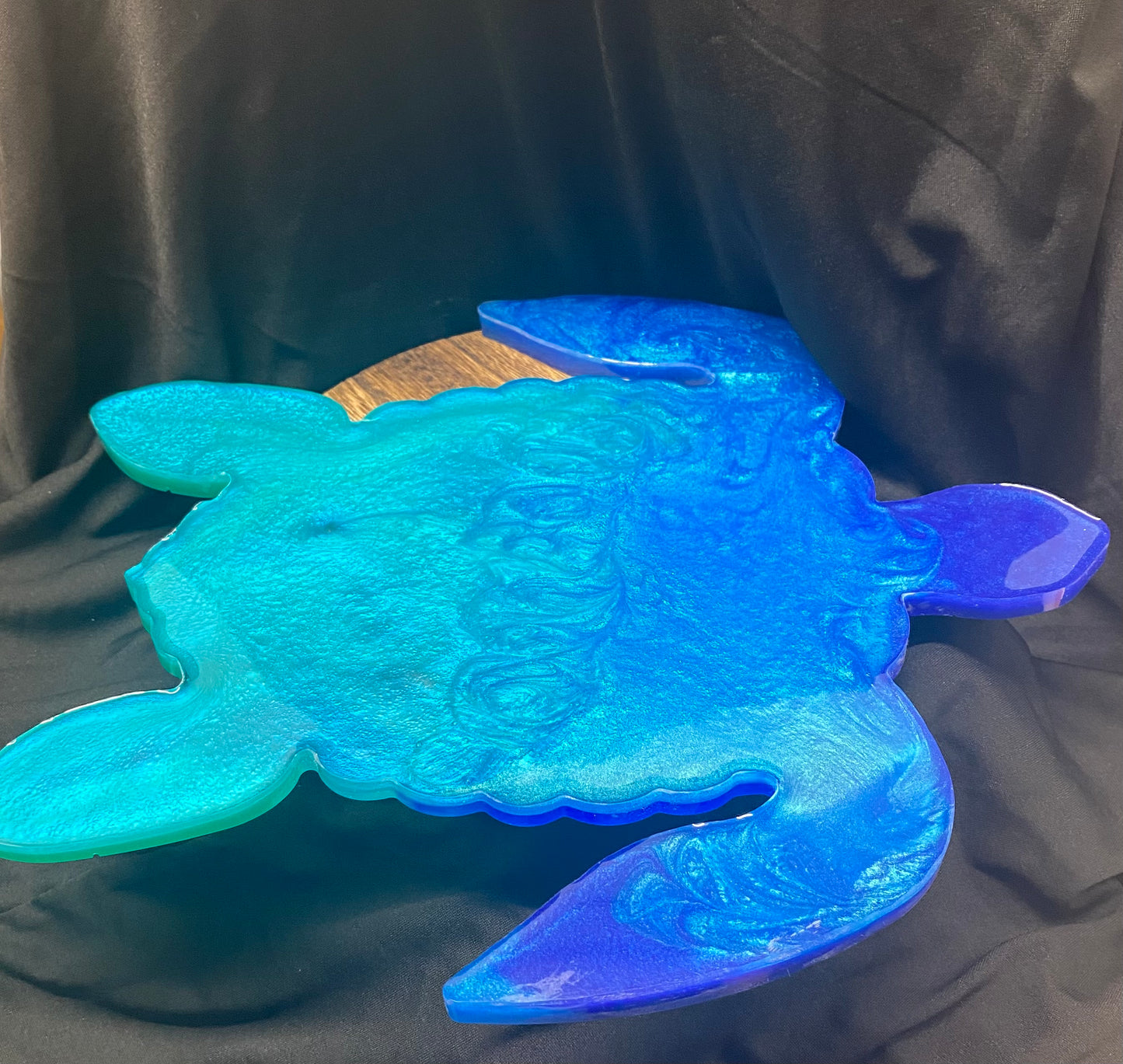 Blue Ocean Sea Turtle
